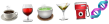 café, vin, thé, cocktails, essence et ADN
